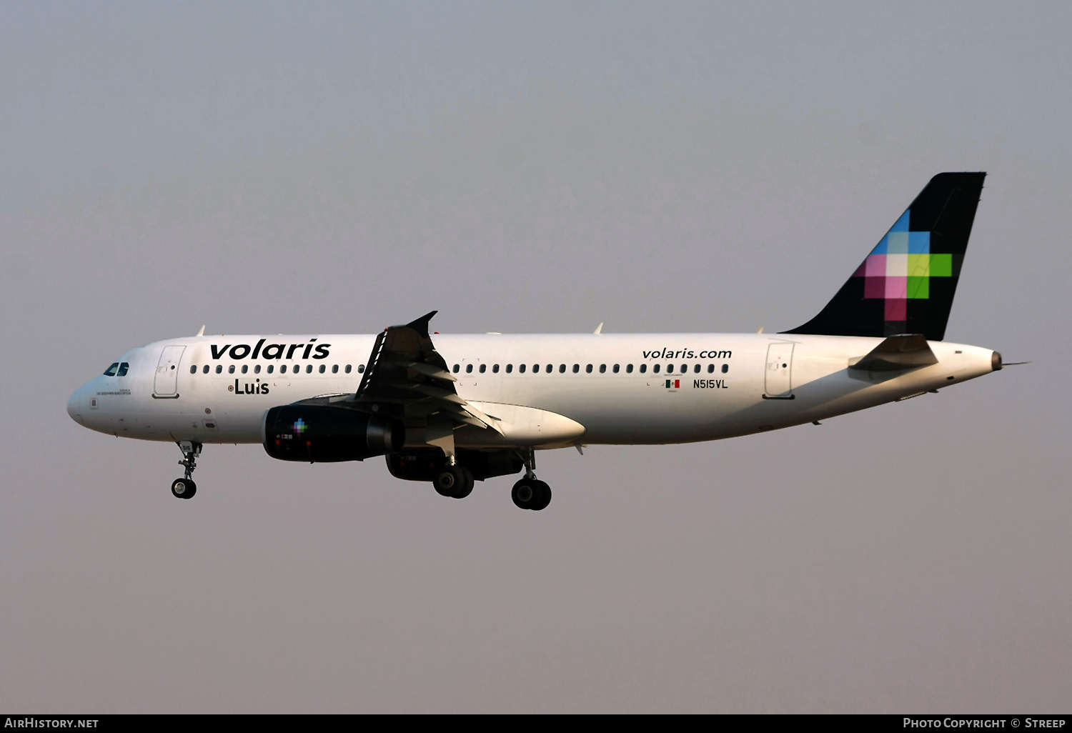 Aircraft Photo of N515VL | Airbus A320-233 | Volaris | AirHistory.net #331815