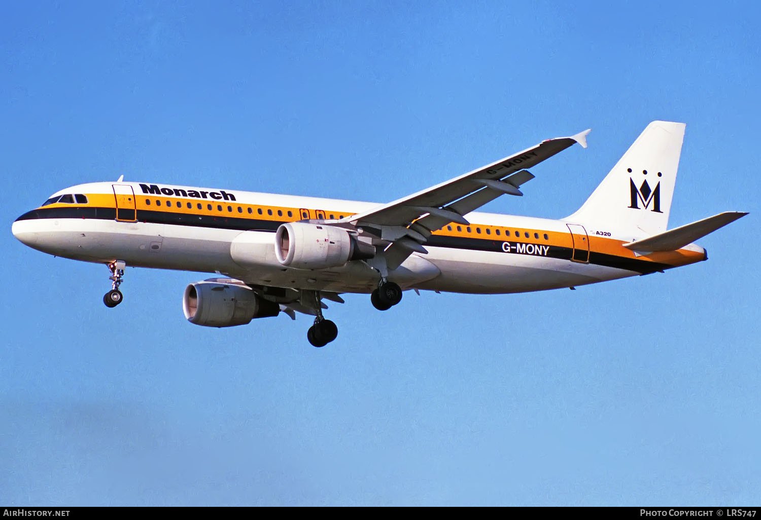 Aircraft Photo of G-MONY | Airbus A320-212 | Monarch Airlines | AirHistory.net #331823