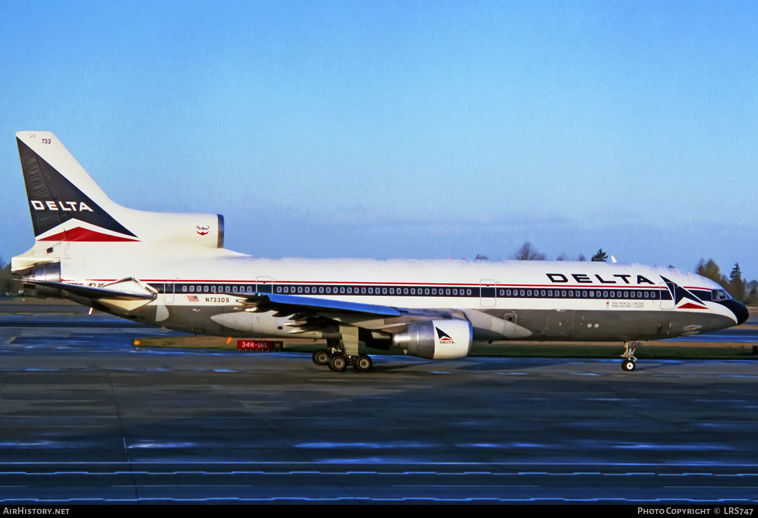 Aircraft Photo of N733DS | Lockheed L-1011-385-1 TriStar 1 | Delta Air Lines | AirHistory.net #331824