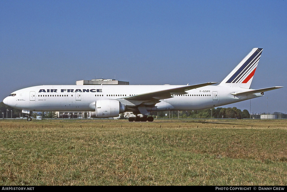 Aircraft Photo of F-GSPF | Boeing 777-228/ER | Air France | AirHistory.net #331825