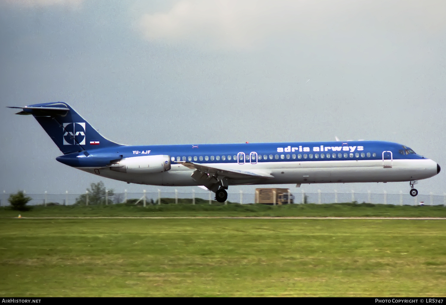 Aircraft Photo of YU-AJF | McDonnell Douglas DC-9-32 | Adria Airways | AirHistory.net #331830