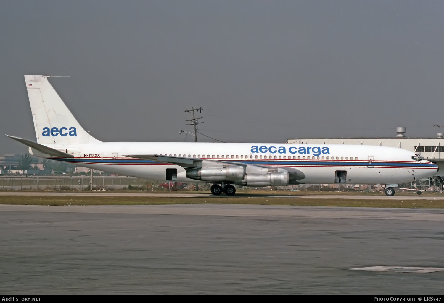 Aircraft Photo of N723GS / N-723GS | Boeing 707-355C | AECA Carga - Aeroservicios Ecuatorianos | AirHistory.net #331846