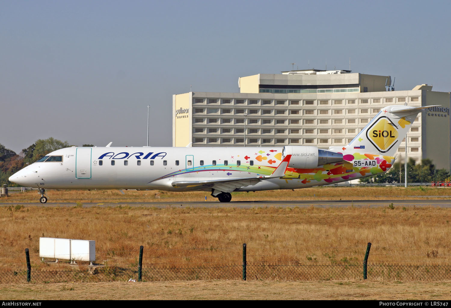 Aircraft Photo of S5-AAD | Bombardier CRJ-200LR (CL-600-2B19) | Adria Airways | AirHistory.net #331860
