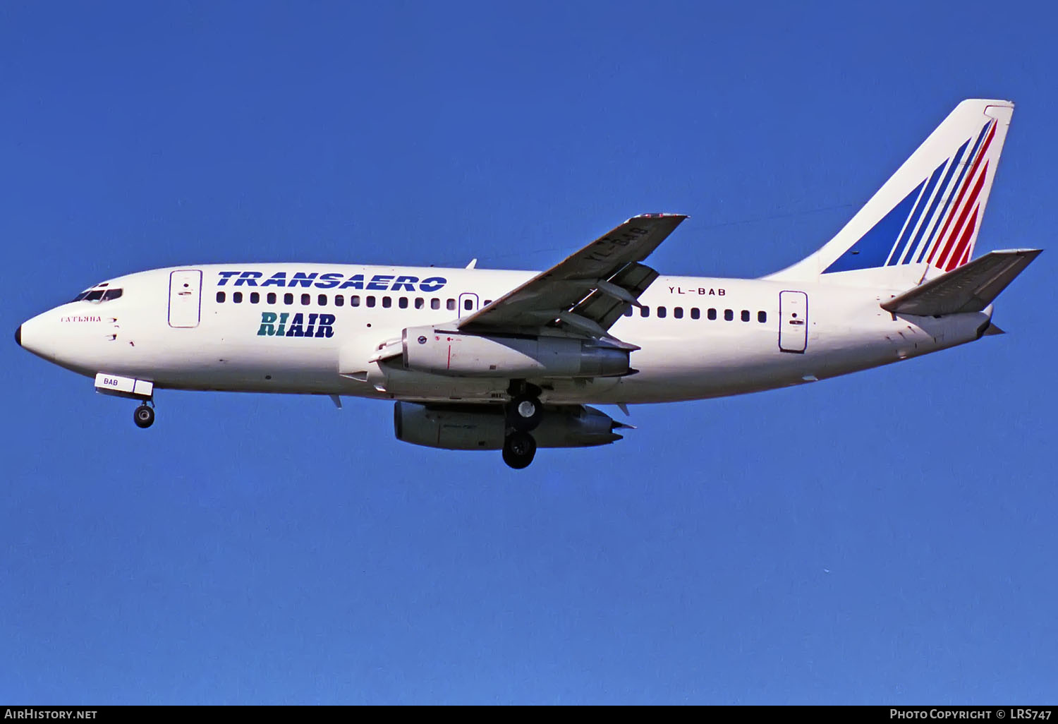 Aircraft Photo of YL-BAB | Boeing 737-236/Adv | Transaero Airlines | AirHistory.net #331867