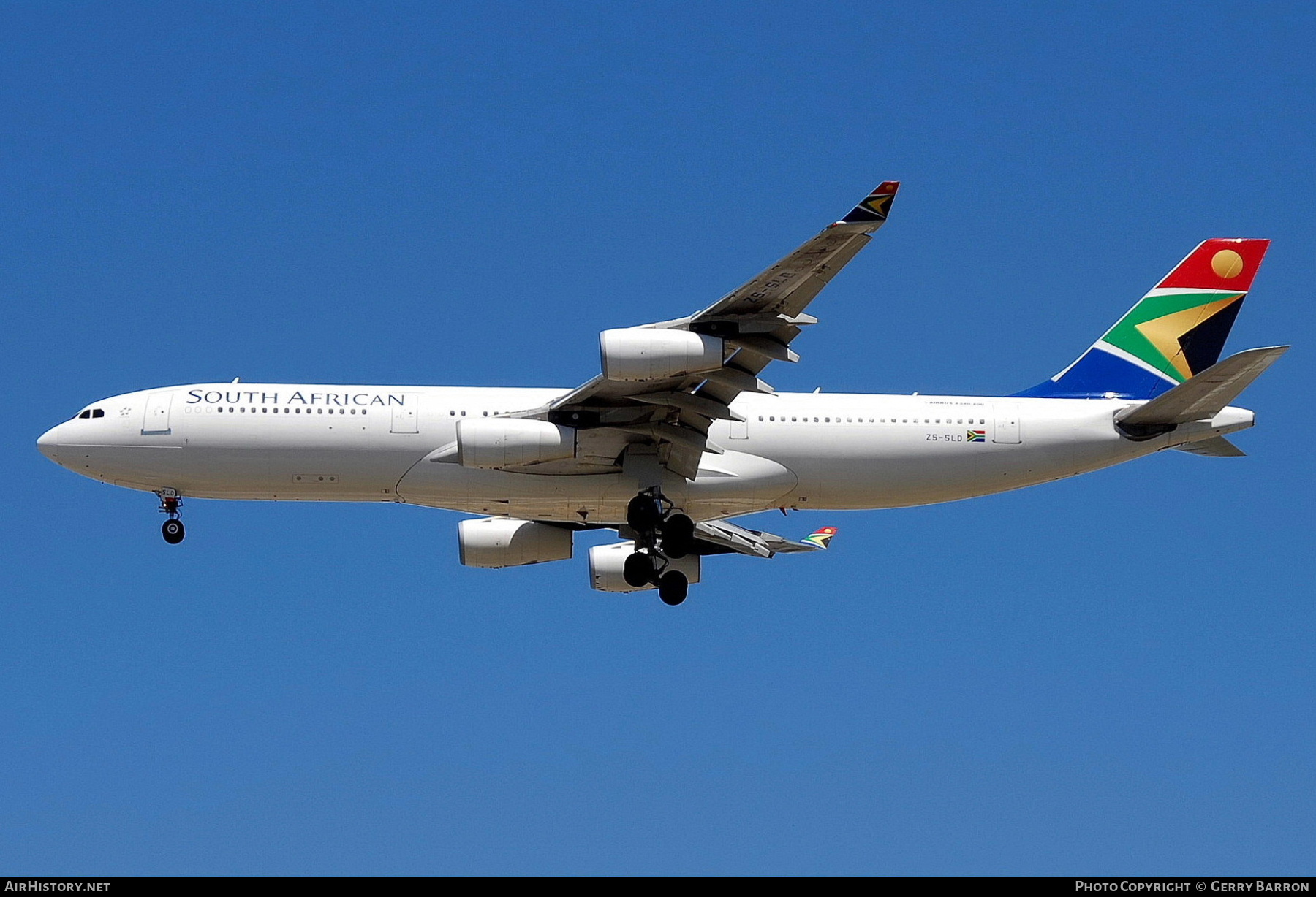 Aircraft Photo of ZS-SLD | Airbus A340-211 | South African Airways | AirHistory.net #331874