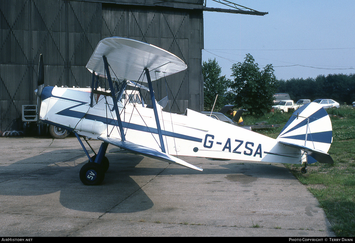 Aircraft Photo of G-AZSA | Stampe-Vertongen SV-4B | AirHistory.net #331881