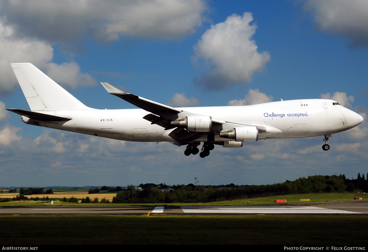 Aircraft Photo of 4X-ICA | Boeing 747-4EVF/ER/SCD | Challenge Airlines | AirHistory.net #331890