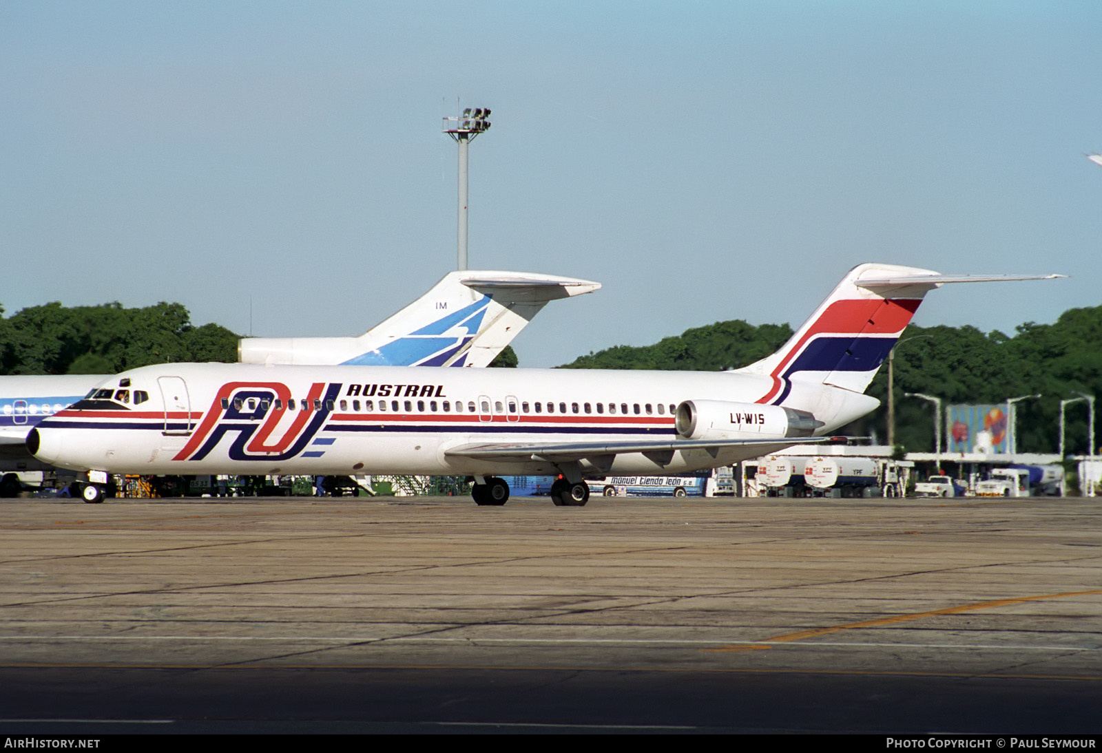 Aircraft Photo of LV-WIS | McDonnell Douglas DC-9-32 | Austral Líneas Aéreas | AirHistory.net #331902