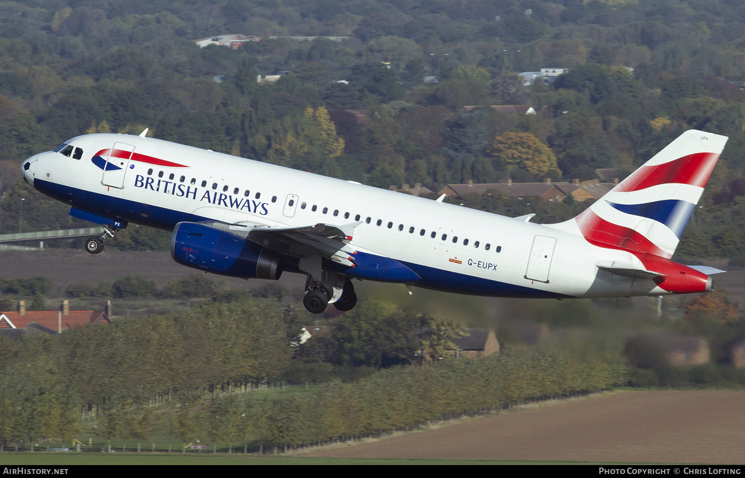 Aircraft Photo of G-EUPX | Airbus A319-131 | British Airways | AirHistory.net #331908