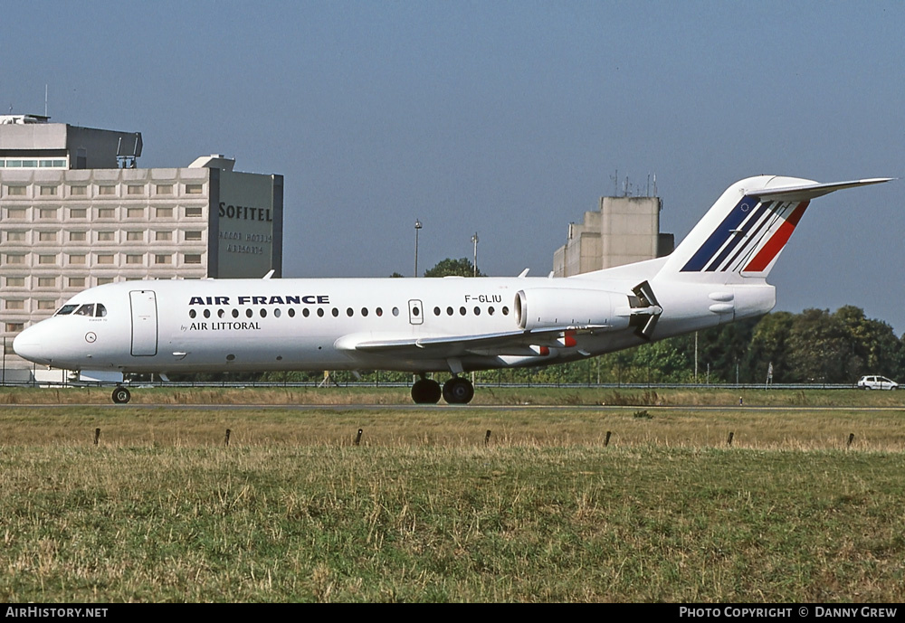 Aircraft Photo of F-GLIU | Fokker 70 (F28-0070) | Air France | AirHistory.net #331929