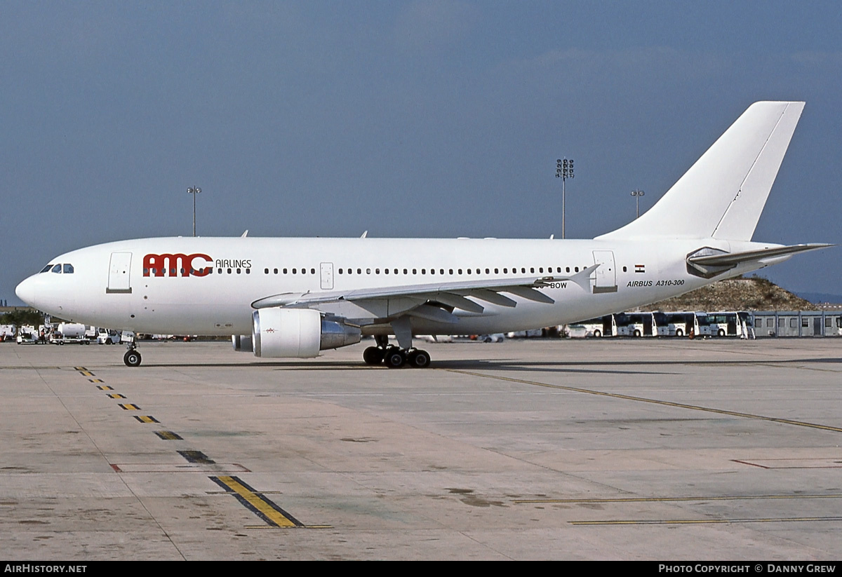 Aircraft Photo of SU-BOW | Airbus A310-322 | AMC Airlines | AirHistory.net #331949