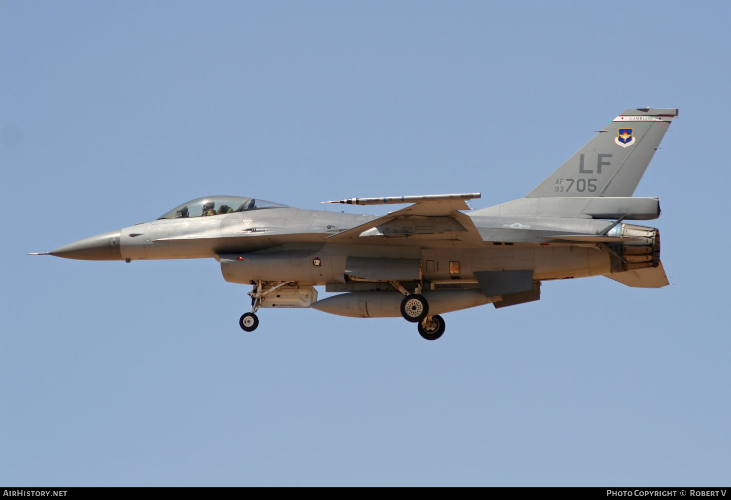 Aircraft Photo of 93-0705 / AF93-705 | General Dynamics F-16A Fighting Falcon | USA - Air Force | AirHistory.net #331953
