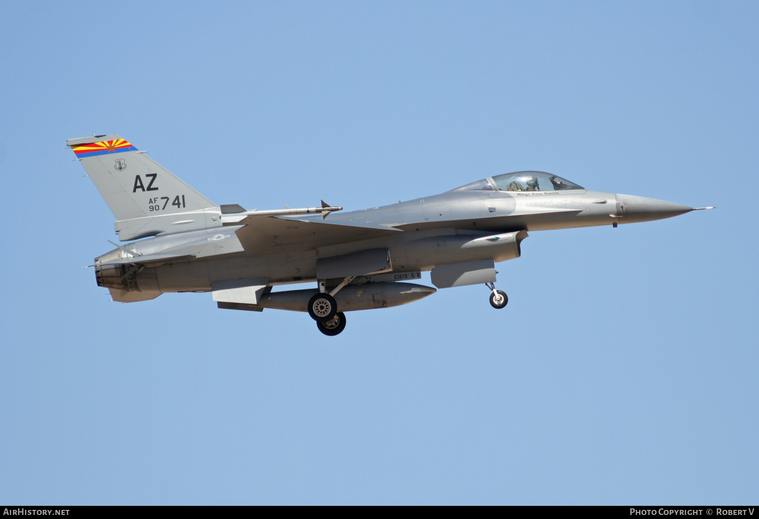 Aircraft Photo of 90-0741 / AF90-741 | General Dynamics F-16C Fighting Falcon | USA - Air Force | AirHistory.net #331961