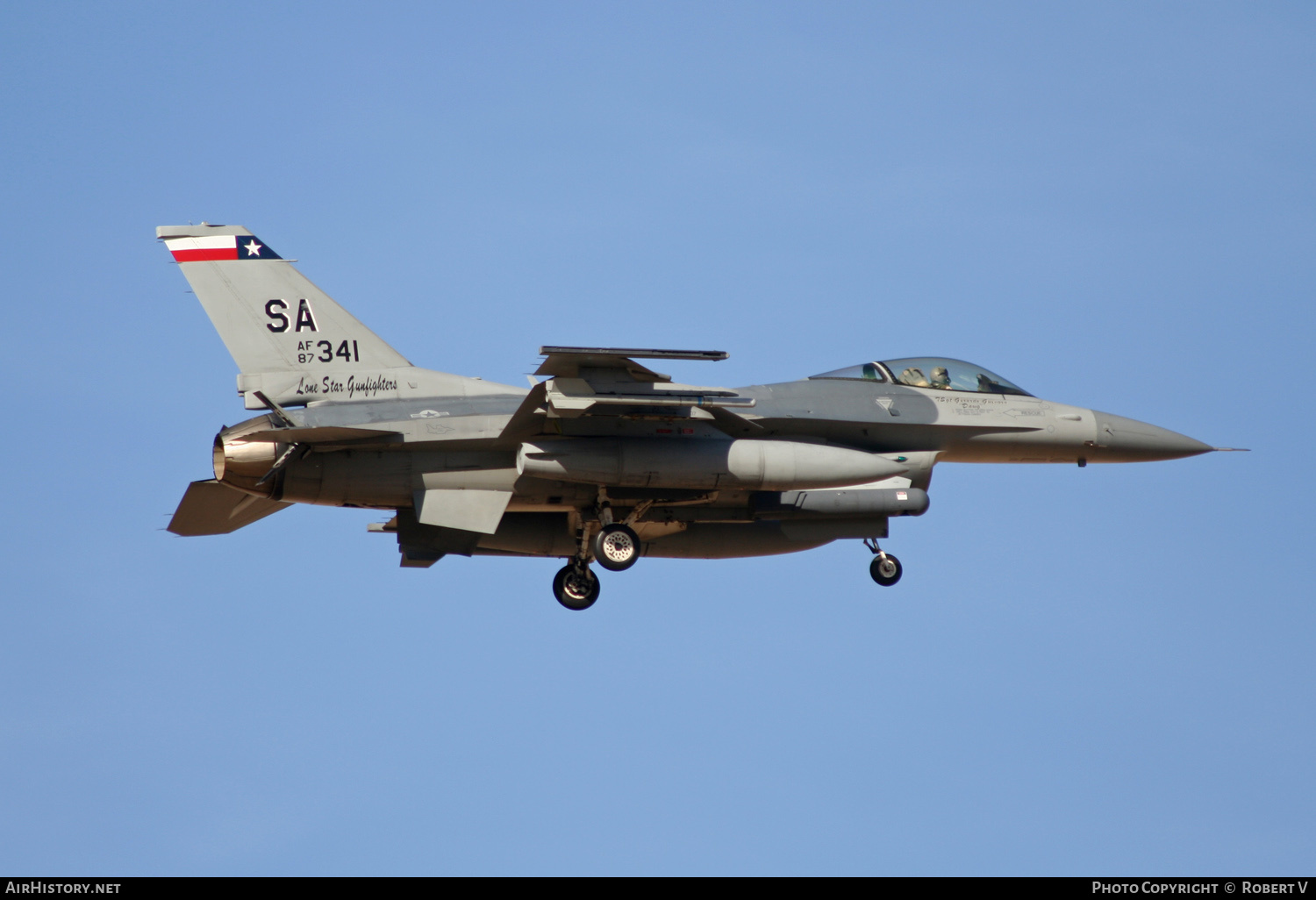 Aircraft Photo of 87-0341 / AF87-341 | General Dynamics F-16C Fighting Falcon | USA - Air Force | AirHistory.net #331962