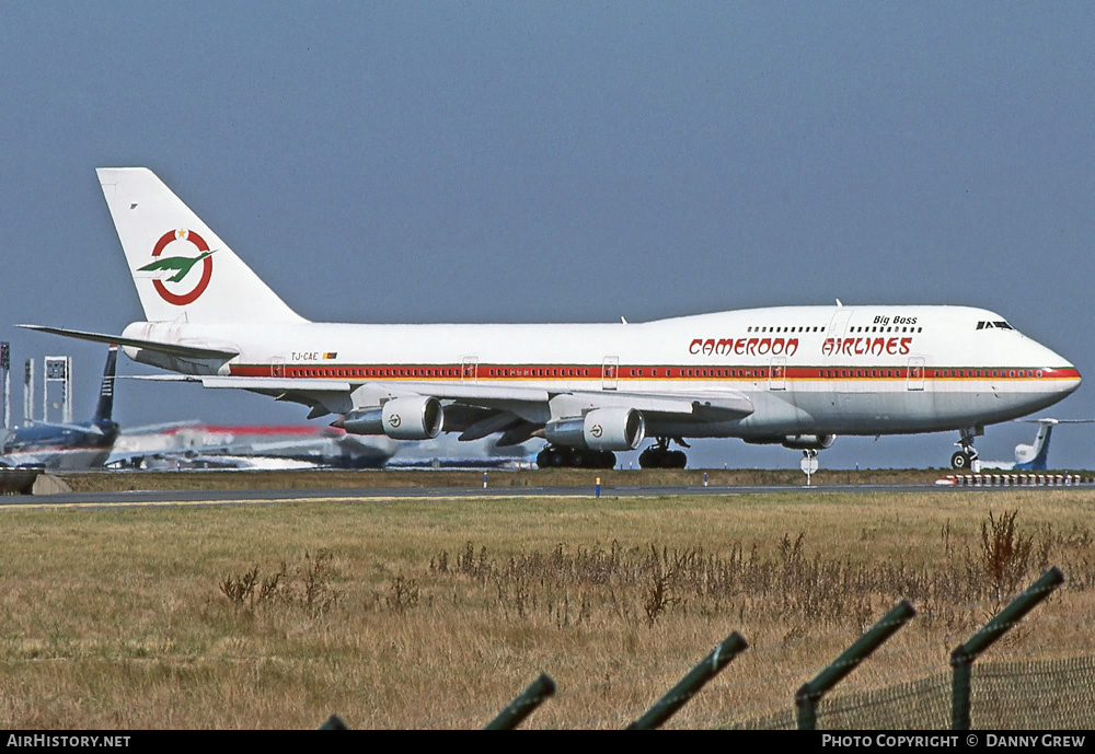 Aircraft Photo of TJ-CAE | Boeing 747-312 | Cameroon Airlines | AirHistory.net #331983