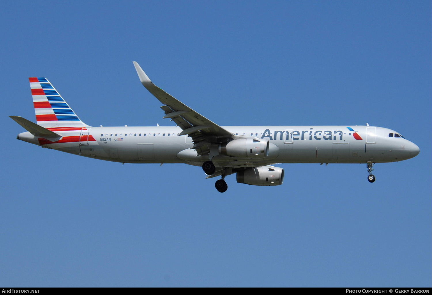 Aircraft Photo of N112AN | Airbus A321-231 | American Airlines | AirHistory.net #331984