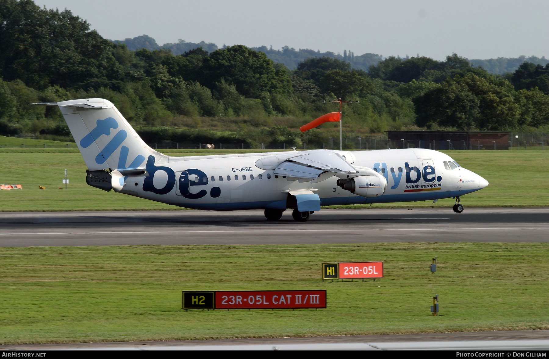 Aircraft Photo of G-JEBE | British Aerospace BAe-146-300 | Flybe - British European | AirHistory.net #331985