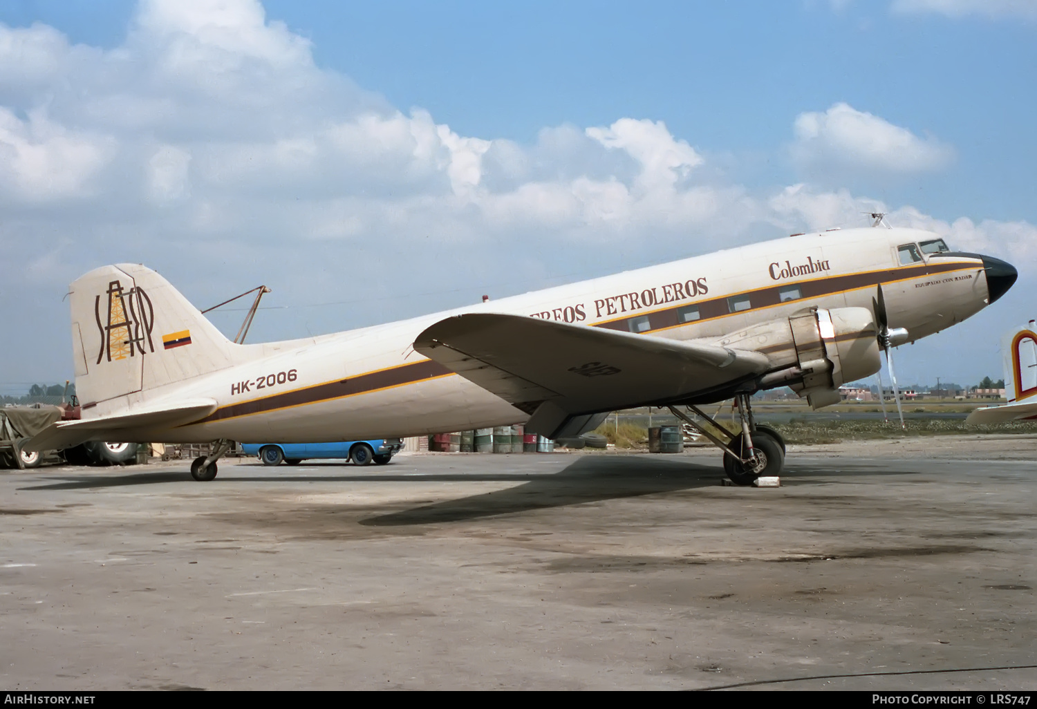 Aircraft Photo of HK-2006 | Douglas DC-3C | Servicios Aéreos Petroleros - SAEP | AirHistory.net #331998