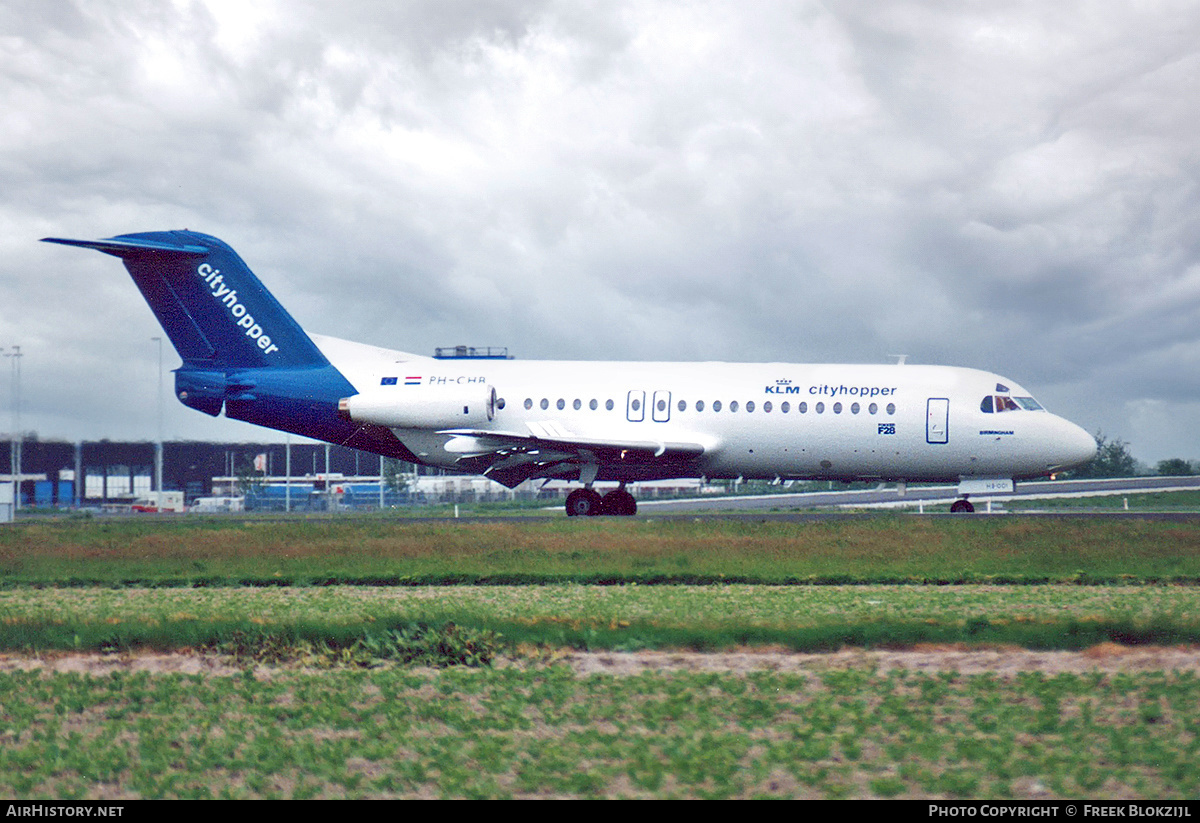 Aircraft Photo of PH-CHB | Fokker F28-4000 Fellowship | KLM Cityhopper | AirHistory.net #332009