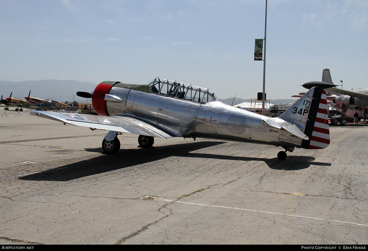 Aircraft Photo of N6432D | North American AT-6D Texan | USA - Army | AirHistory.net #332013