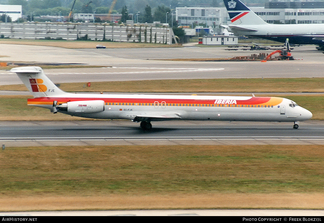 Aircraft Photo of EC-FJE | McDonnell Douglas MD-88 | Iberia | AirHistory.net #332014