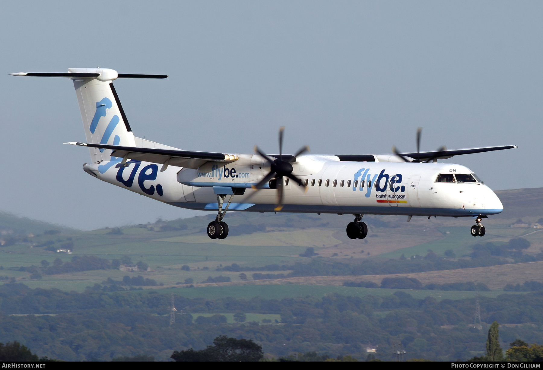 Aircraft Photo of G-JEDN | Bombardier DHC-8-402 Dash 8 | Flybe - British European | AirHistory.net #332023