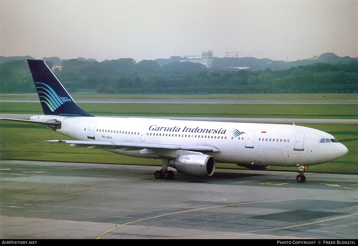 Aircraft Photo of PK-GAA | Airbus A300B4-220FF | Garuda Indonesia | AirHistory.net #332024