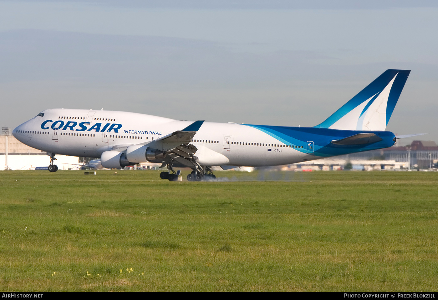 Aircraft Photo of F-GTUI | Boeing 747-422 | Corsair International | AirHistory.net #332028