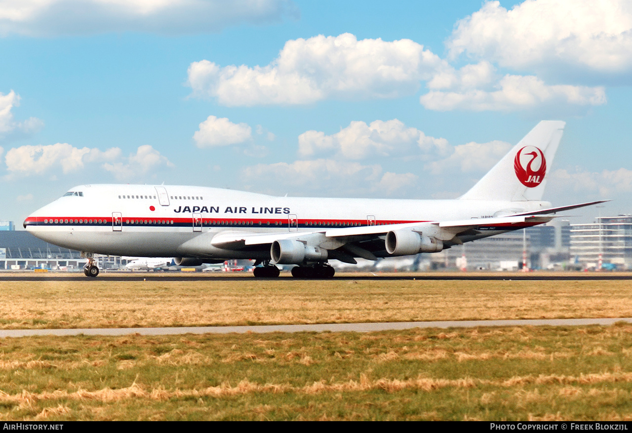 Aircraft Photo of JA8163 | Boeing 747-346 | Japan Air Lines - JAL | AirHistory.net #332032