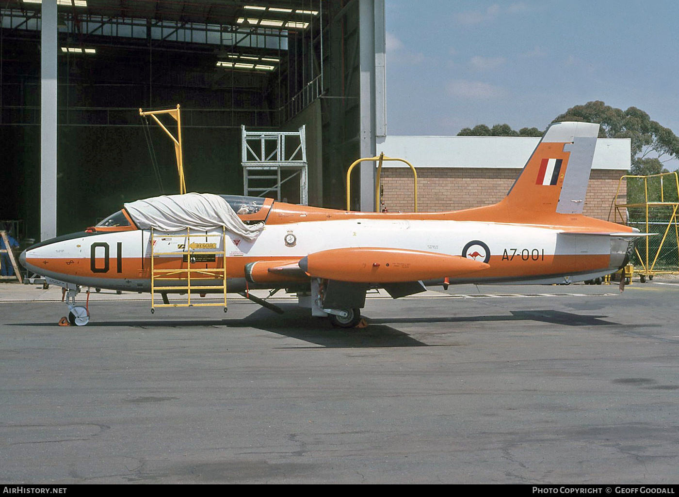 Aircraft Photo of A7-001 | Commonwealth CA-30 (MB-326H) | Australia - Air Force | AirHistory.net #332044