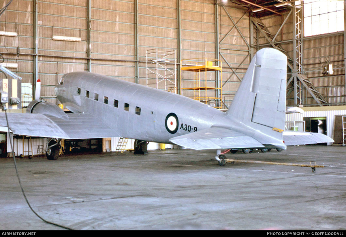 Aircraft Photo of A30-9 | Douglas DC-2-112 | Australia - Air Force | AirHistory.net #332045