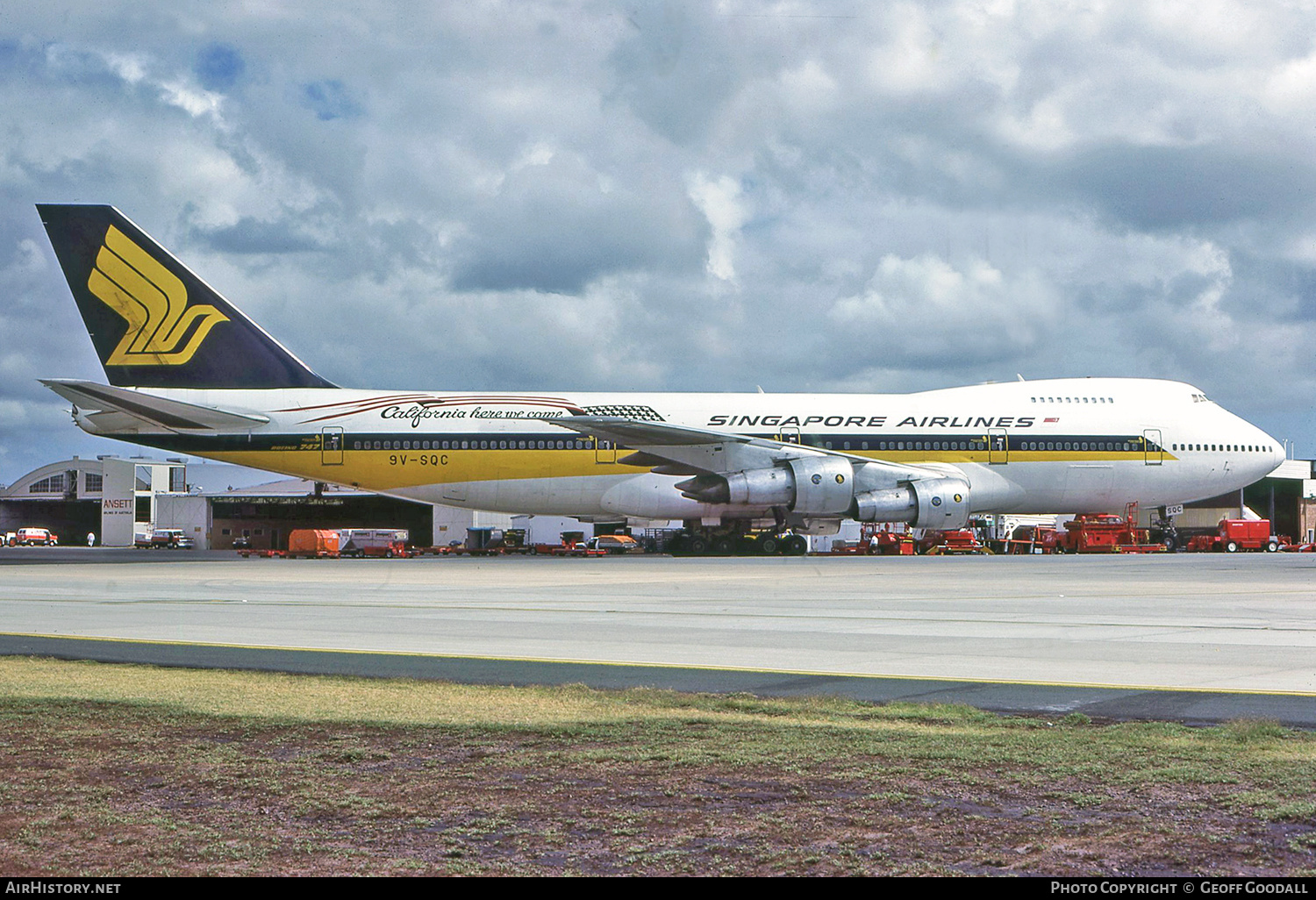 Aircraft Photo of 9V-SQC | Boeing 747-212B | Singapore Airlines | AirHistory.net #332065