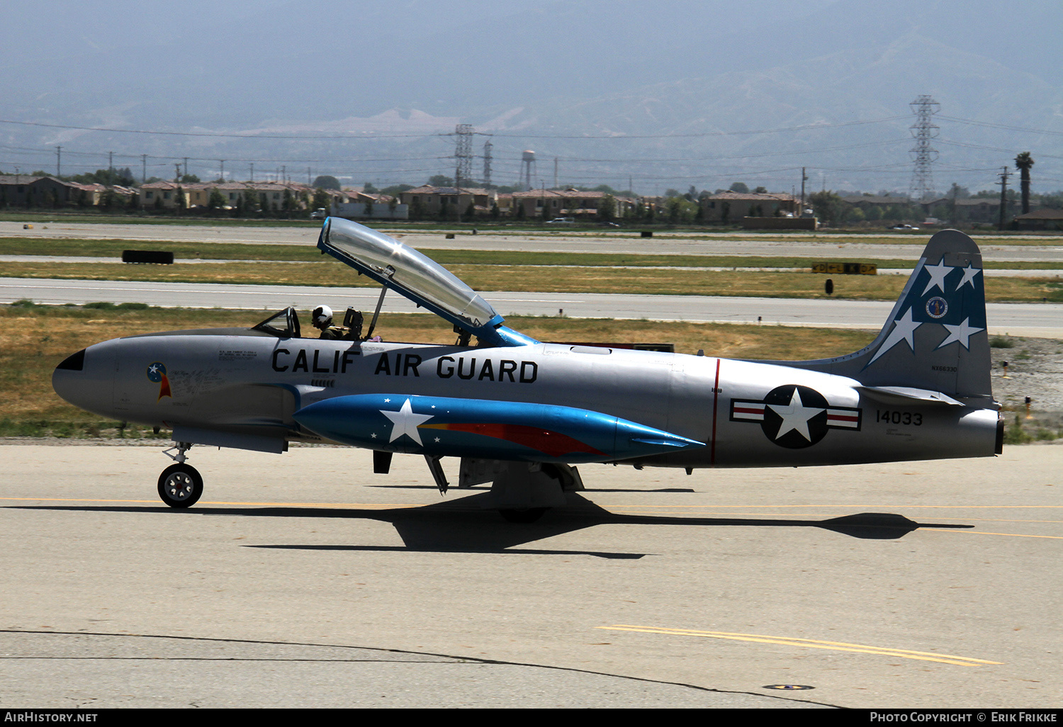 Aircraft Photo of N6633D / NX6633D / 14033 | Lockheed T-33B | USA - Air Force | AirHistory.net #332093