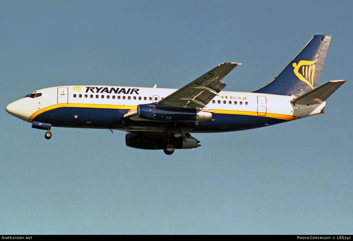 Aircraft Photo of EI-CJF | Boeing 737-204/Adv | Ryanair | AirHistory.net #332094