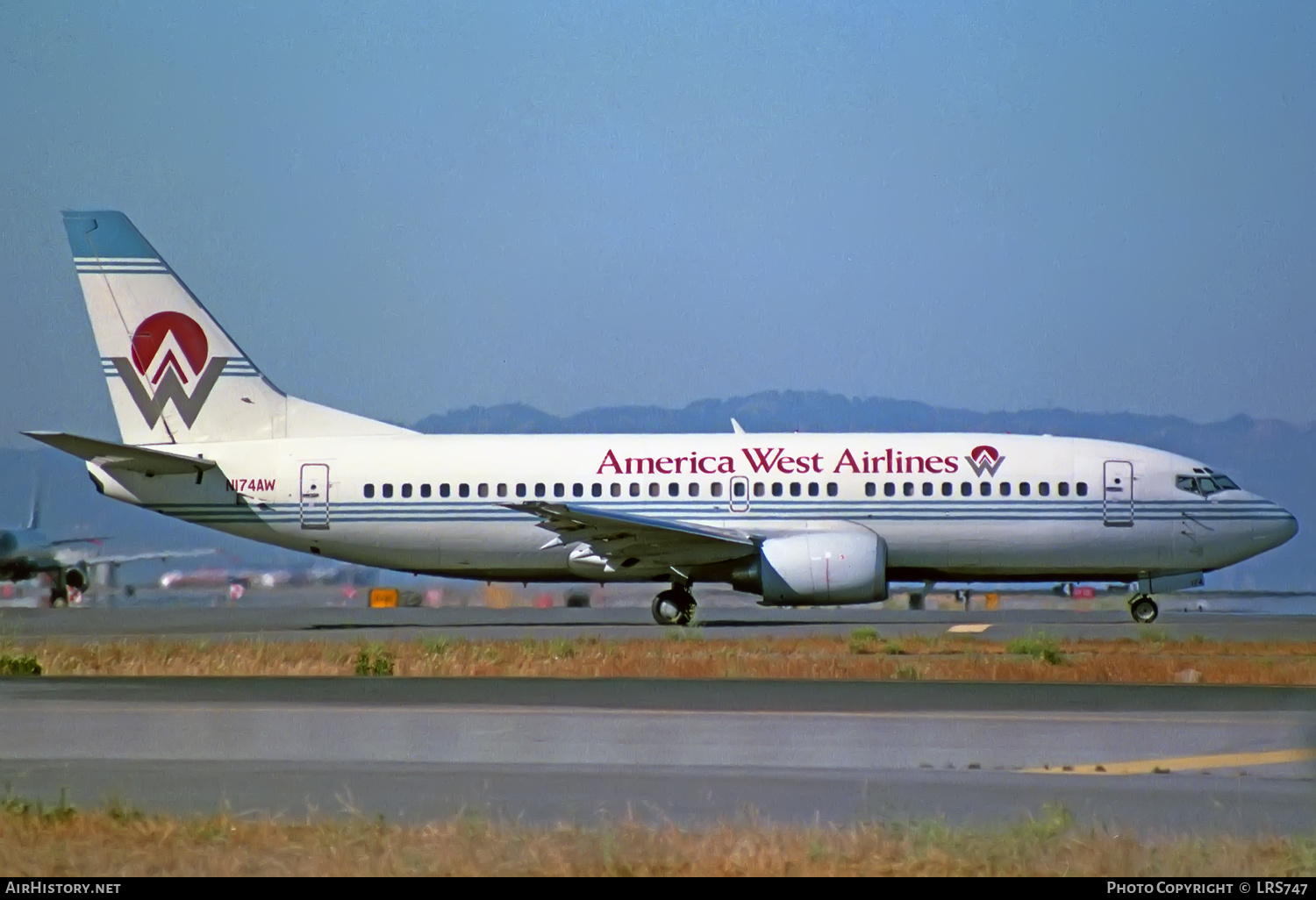 Aircraft Photo of N174AW | Boeing 737-33A | America West Airlines | AirHistory.net #332121