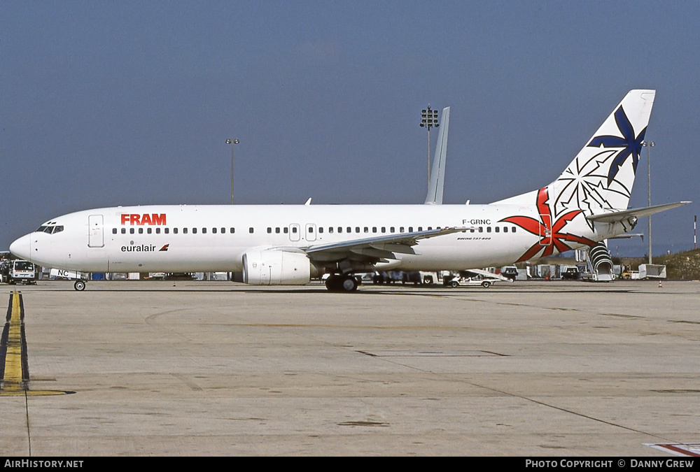 Aircraft Photo of F-GRNC | Boeing 737-85F | Euralair | AirHistory.net #332127