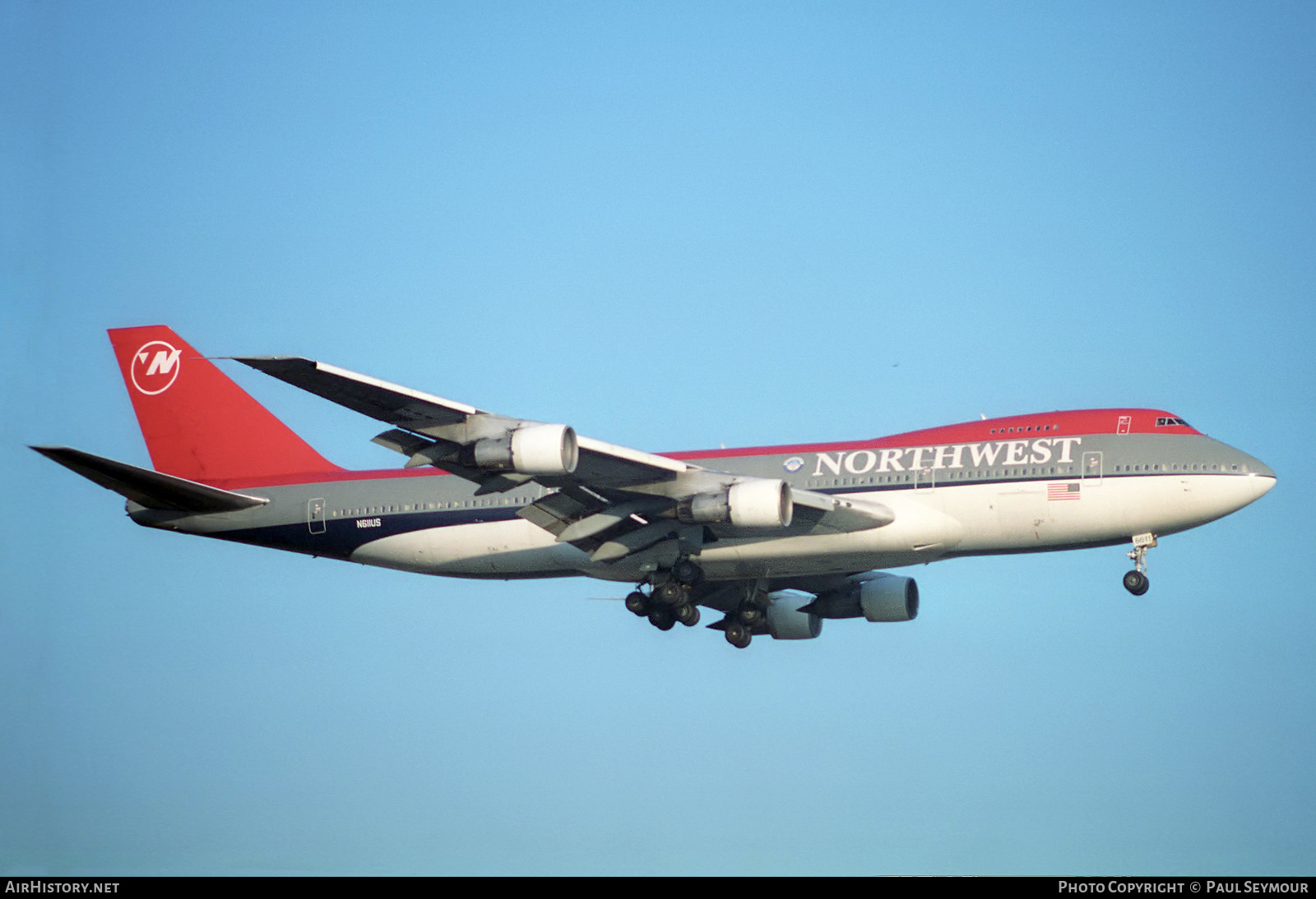 Aircraft Photo of N611US | Boeing 747-251B | Northwest Airlines | AirHistory.net #332129
