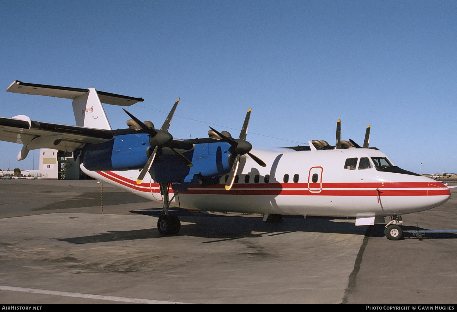 Aircraft Photo of VH-UUX | De Havilland Canada DHC-7-102 Dash 7 | Jetcraft Aviation | AirHistory.net #332141
