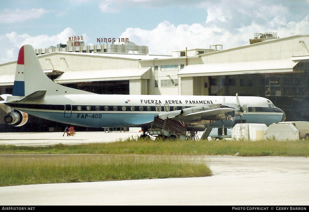 Aircraft Photo of FAP-400 | Lockheed L-188C Electra | Panama - Air Force | AirHistory.net #332142