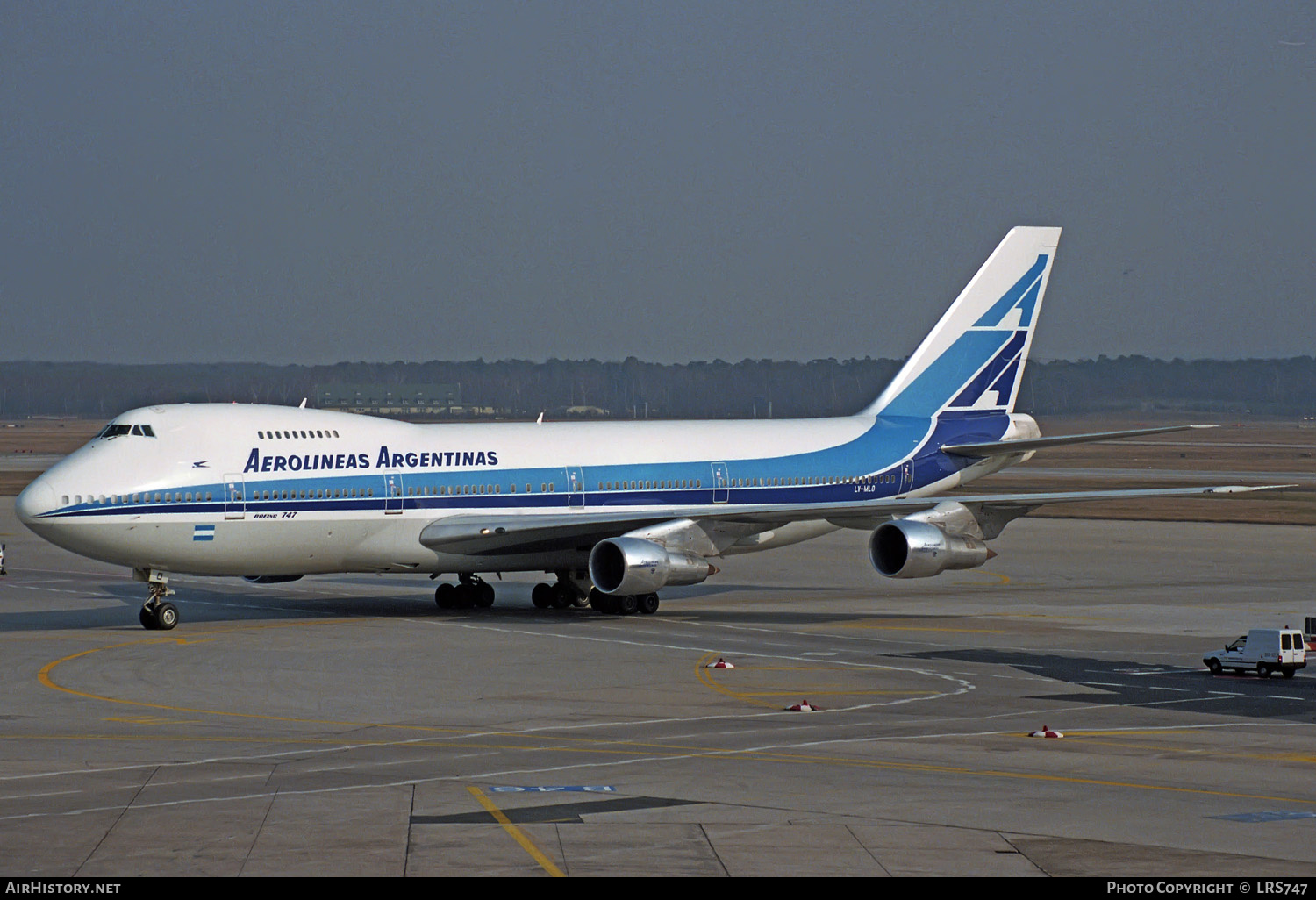 Aircraft Photo of LV-MLO | Boeing 747-287B | Aerolíneas Argentinas | AirHistory.net #332147