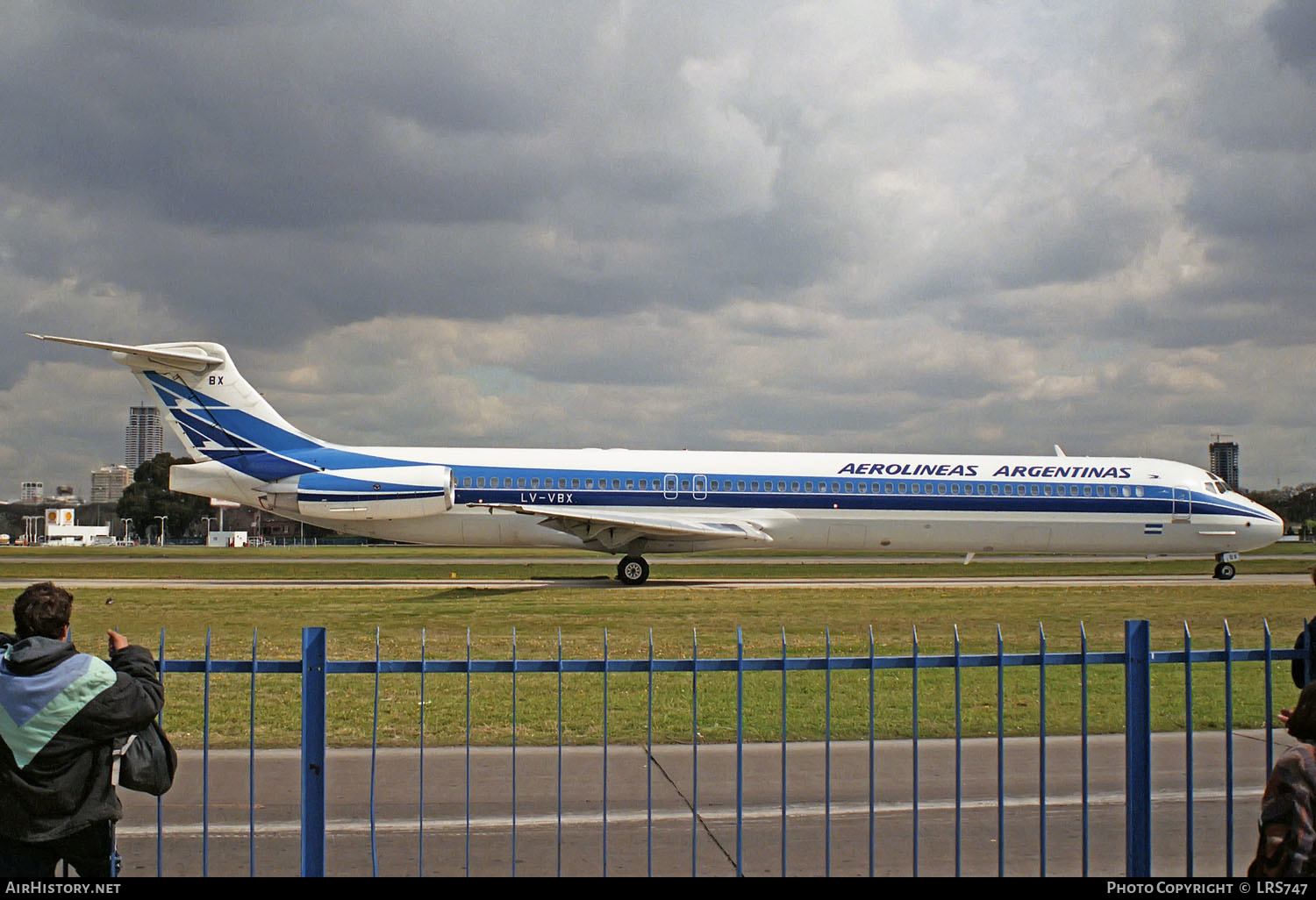 Aircraft Photo of LV-VBX | McDonnell Douglas MD-88 | Aerolíneas Argentinas | AirHistory.net #332152