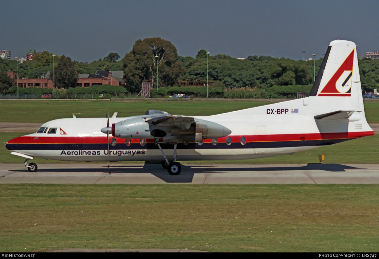 Aircraft Photo of CX-BPP | Fairchild F-27J | Aerolíneas Uruguayas | AirHistory.net #332153