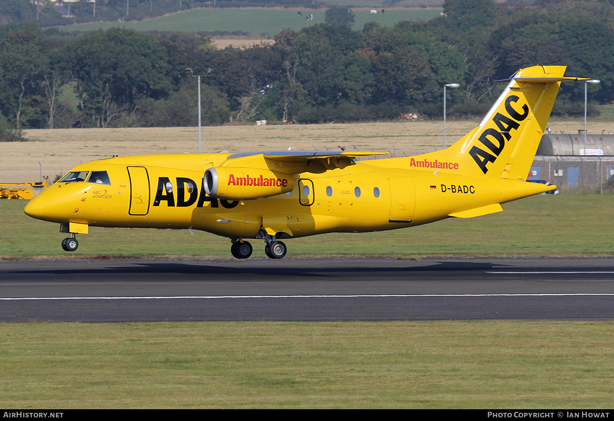 Aircraft Photo of D-BADC | Fairchild Dornier 328-310 328JET | ADAC Luftrettung | AirHistory.net #332173