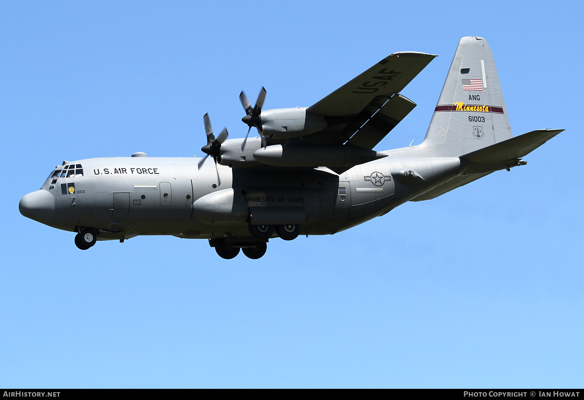 Aircraft Photo of 96-1003 / 61003 | Lockheed C-130H Hercules | USA - Air Force | AirHistory.net #332181