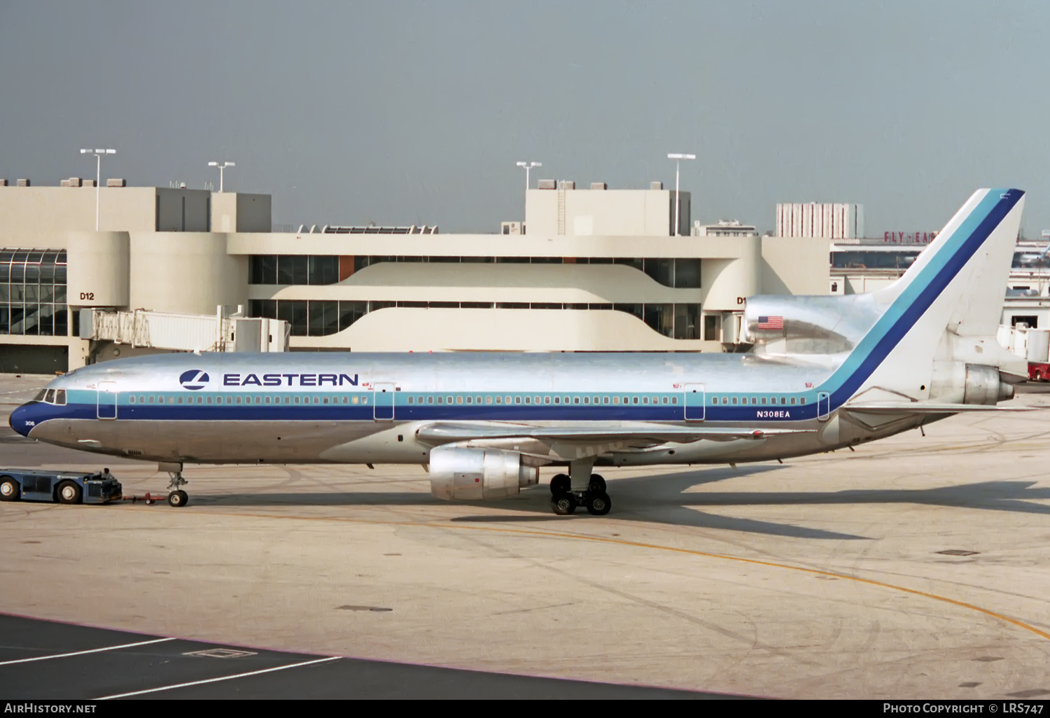 Aircraft Photo of N308EA | Lockheed L-1011-385-1 TriStar 1 | Eastern Air Lines | AirHistory.net #332186
