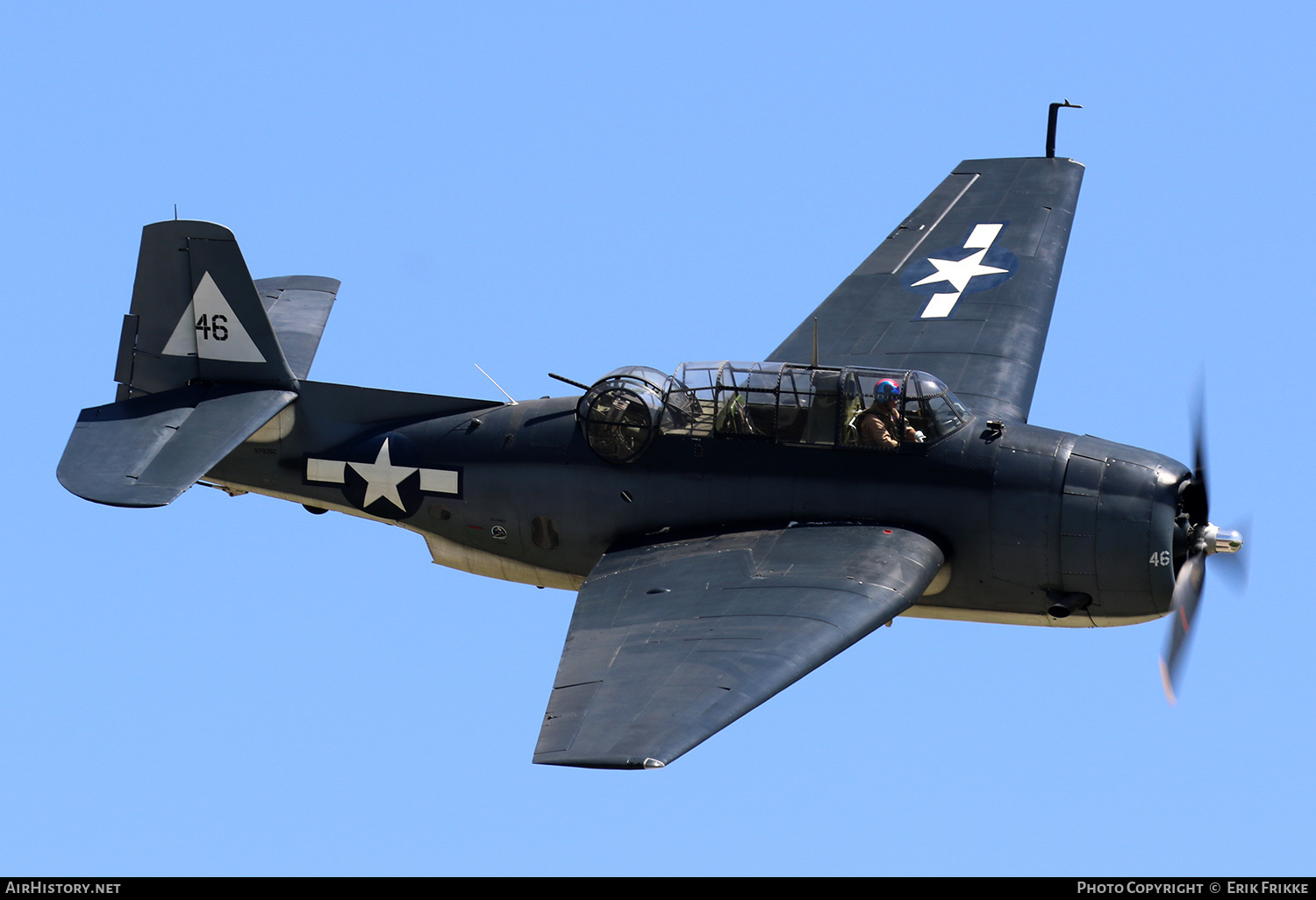 Aircraft Photo of N7835C | Grumman TBM-3 Avenger | USA - Navy | AirHistory.net #332198