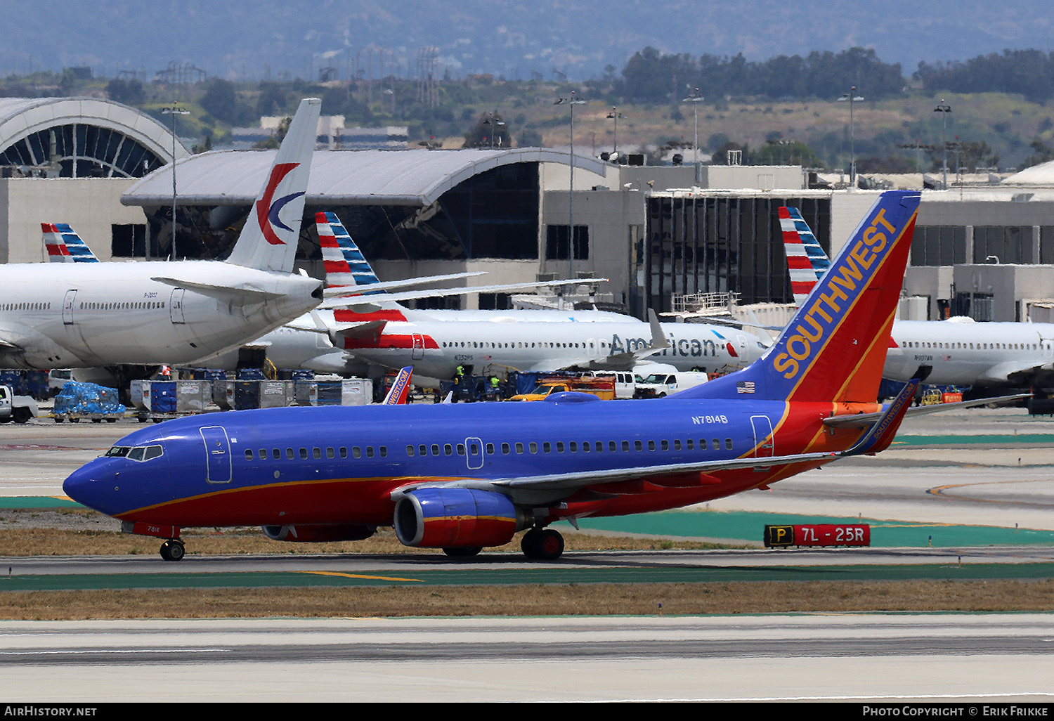 Aircraft Photo of N7814B | Boeing 737-7K9 | Southwest Airlines | AirHistory.net #332200