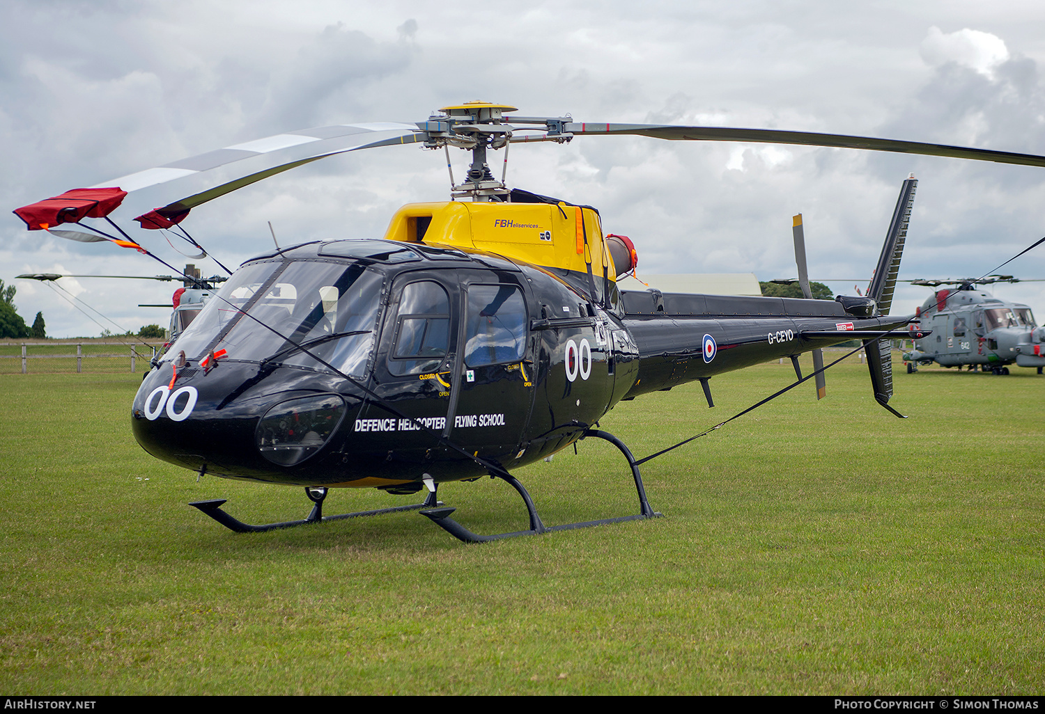 Aircraft Photo of G-CEYO | Aerospatiale AS-350B-2 Ecureuil | UK - Air Force | AirHistory.net #332208