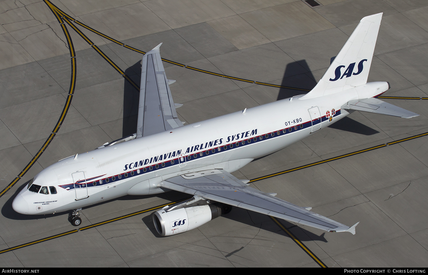Aircraft Photo of OY-KBO | Airbus A319-132 | Scandinavian Airlines - SAS | Scandinavian Airlines System - SAS | AirHistory.net #332224
