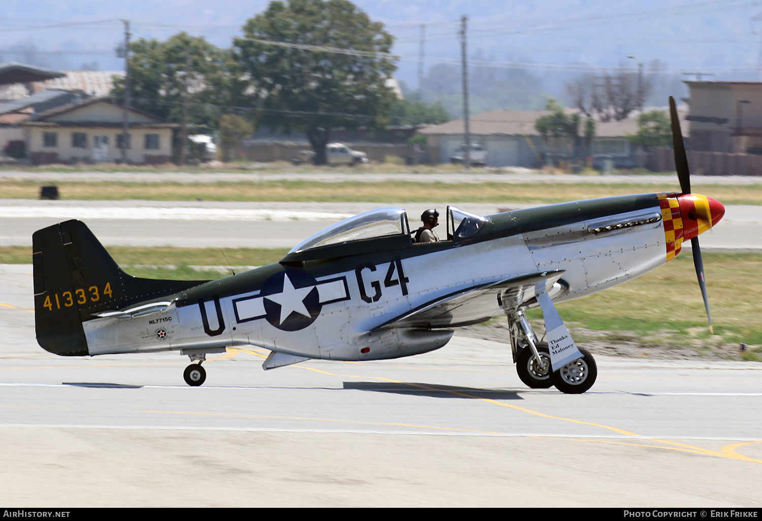Aircraft Photo of N7715C / NL7715C / 413334 | North American P-51D Mustang | USA - Air Force | AirHistory.net #332225